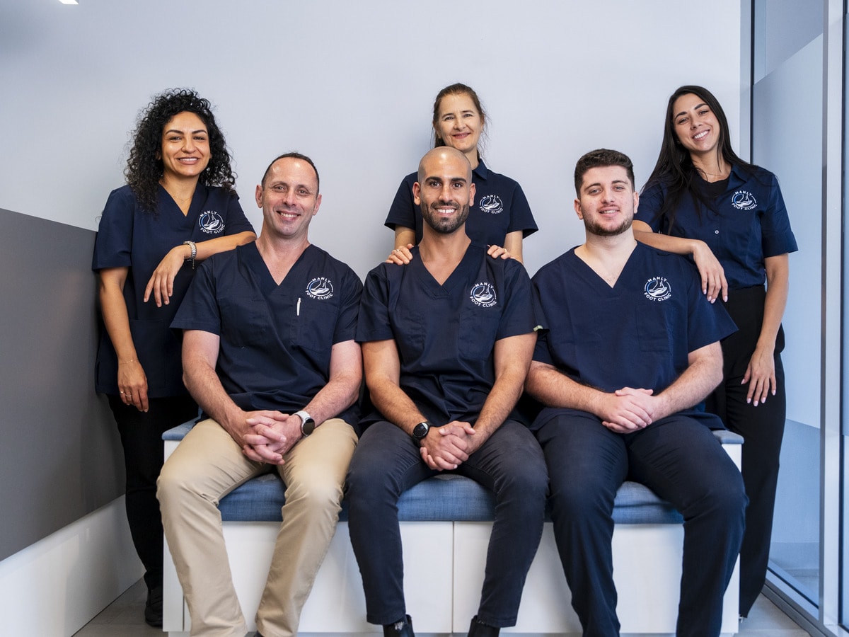 The Manly Foot Clinic team at the clinic in North Manly