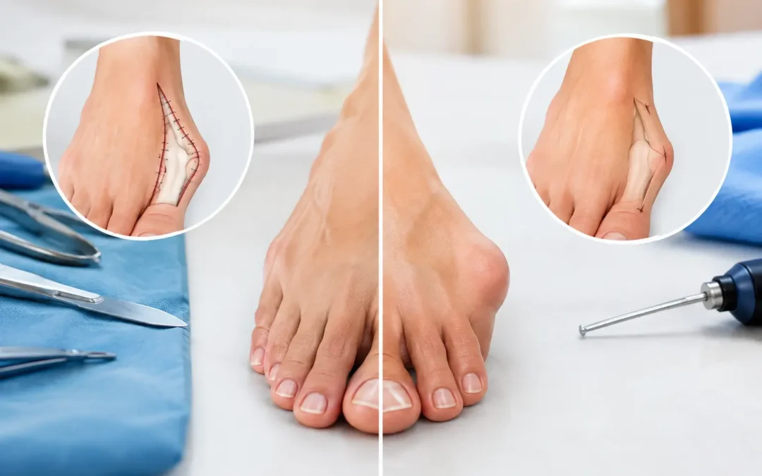 Open Versus Keyhole Bunionectomy: Which Fits?